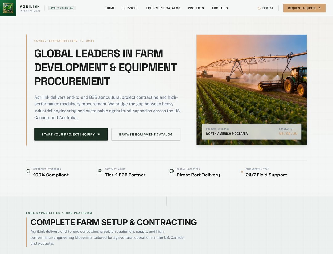 AgriLink International Farm Development