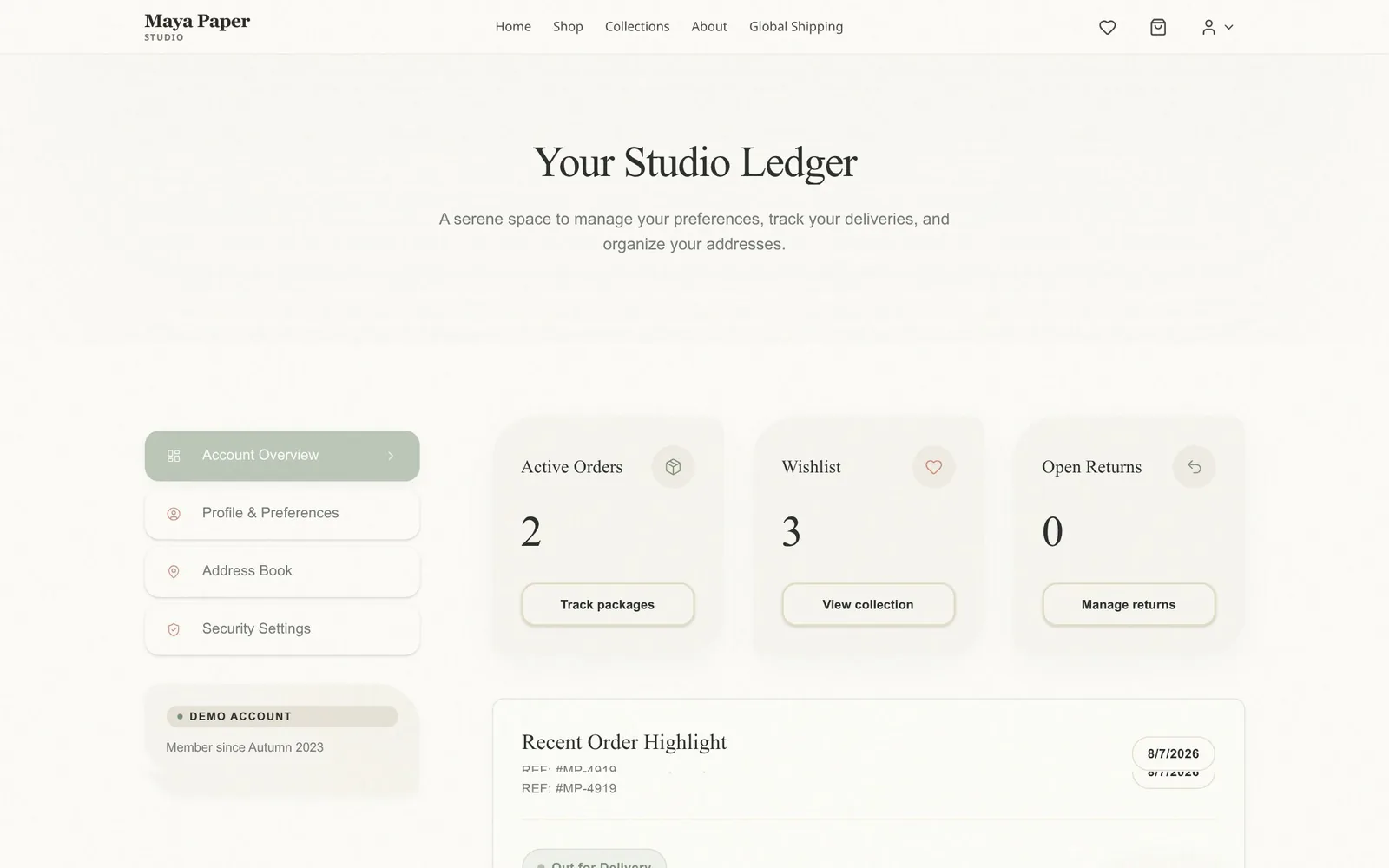 Maya Paper Studio AutoCoder template screenshot